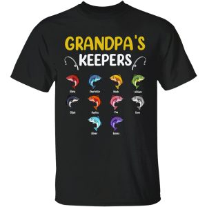 Grandpa's Keepers - Father's DayOne Size Shirt